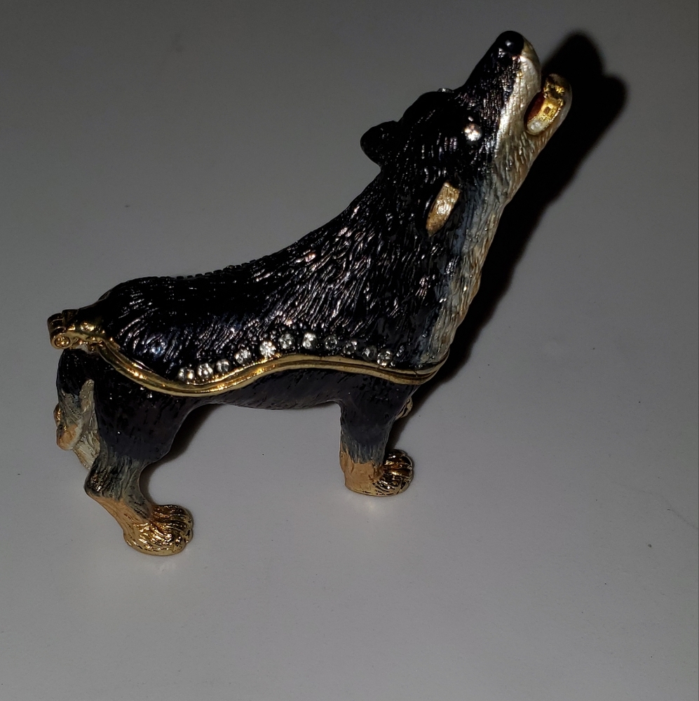 NWOT, Wolf Trinket Box
